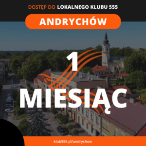 Dostęp do społeczności Lokalnego Klubu 555 Andrychów na 1 miesiąc