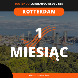 Dostęp do społeczności Lokalnego Klubu 555 Rotterdam na 1 miesiąc