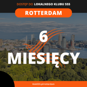 Dostęp do społeczności Lokalnego Klubu 555 Rotterdam na 6 miesięcy