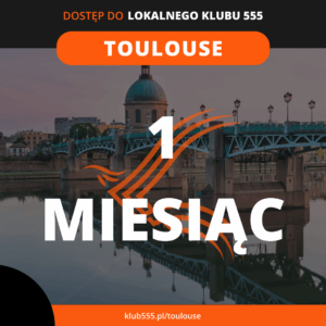 Dostęp do społeczności Lokalnego Klubu 555 Toulouse na 1 miesiąc