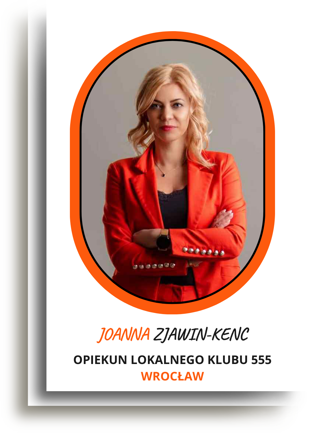 Poznaj Lidera lokalnego Klubu 555 - Joanna Zjawin-Kenc