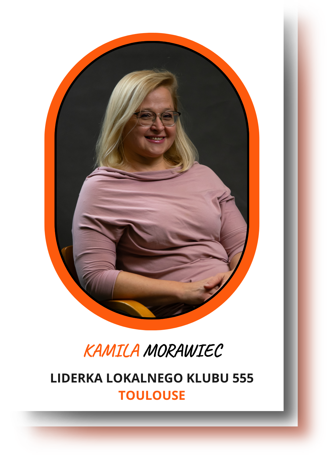Poznaj Lidera lokalnego Klubu 555 - Kamila Morawiec