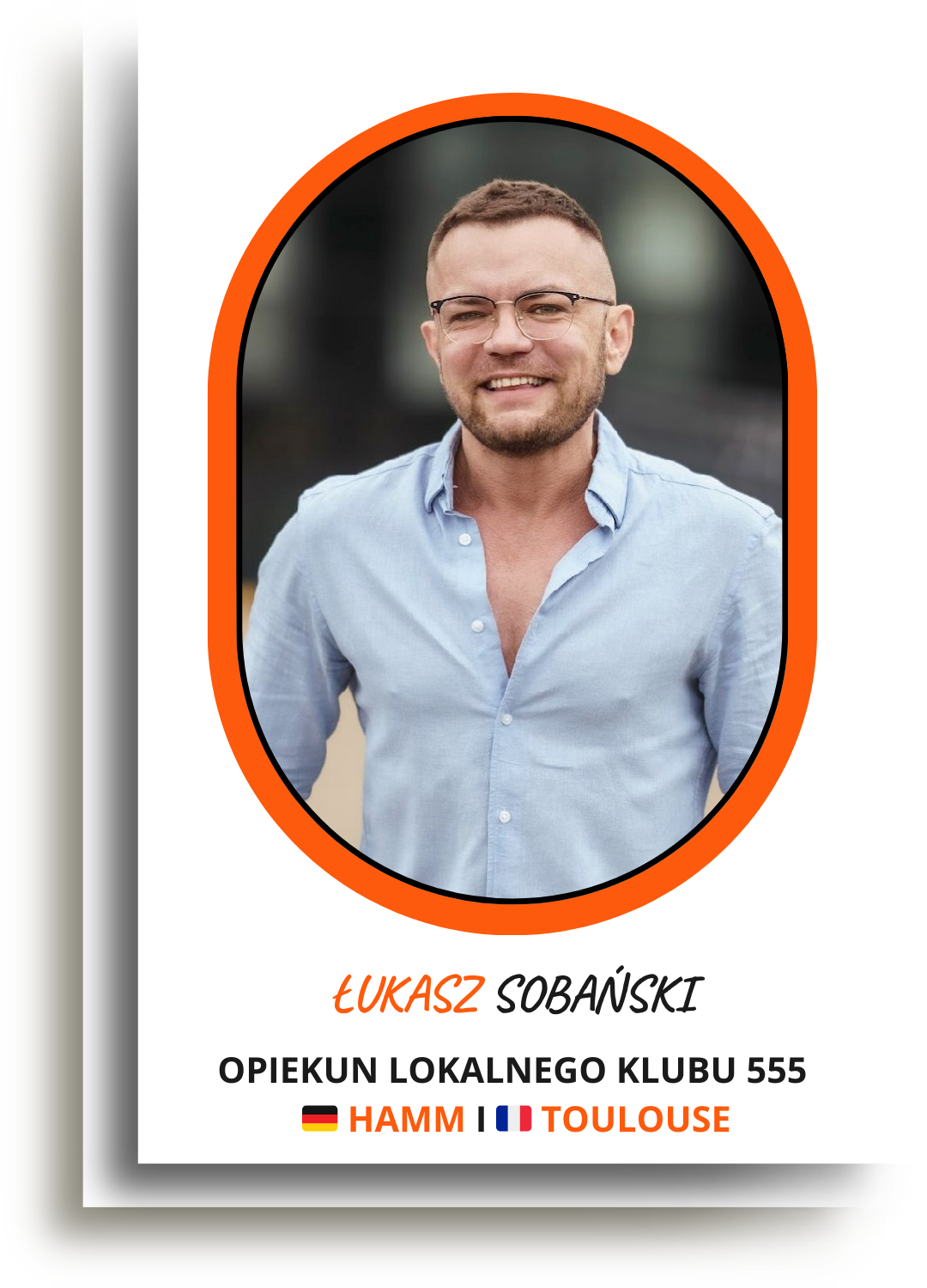 Poznaj Lidera lokalnego Klubu 555 - Łukasz Sobański