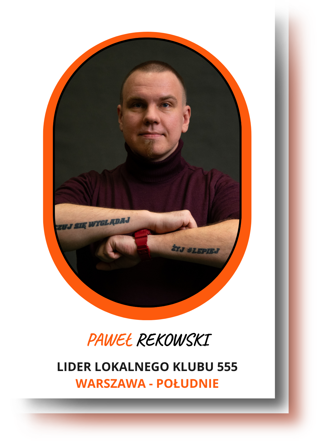 Poznaj Lidera lokalnego Klubu 555 - Paweł Rekowski