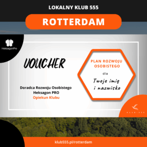 Voucher na Plan Rozwoju Osobistego w Lokalnym Klubie 555 Rotterdam