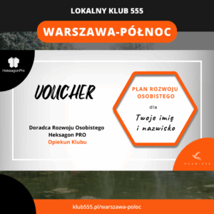 Voucher na Plan Rozwoju Osobistego w Lokalnym Klubie 555 Warszawa - Północ