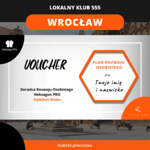 Voucher na Plan Rozwoju Osobistego w Lokalnym Klubie 555 Wrocław