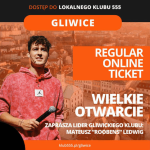 Wielkie Otwarcie Lokalnego Klubu 555 Gliwice - REGULAR ONLINE - TRANSMISJA