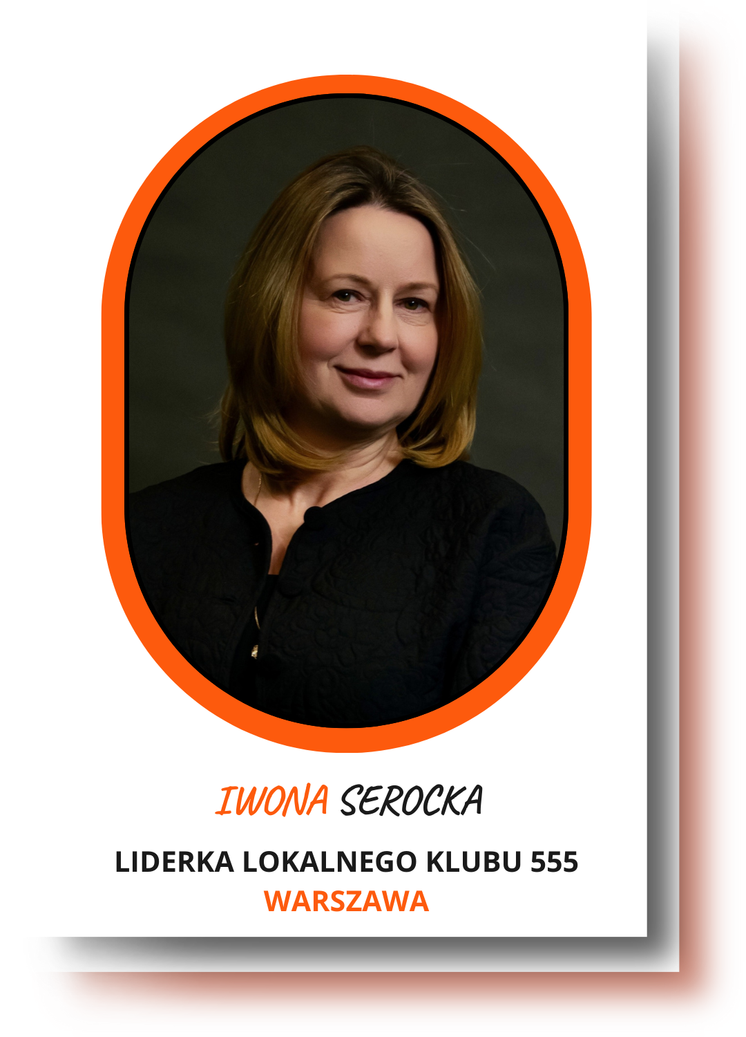 Poznaj Lidera lokalnego Klubu 555 - Iwona Serocka