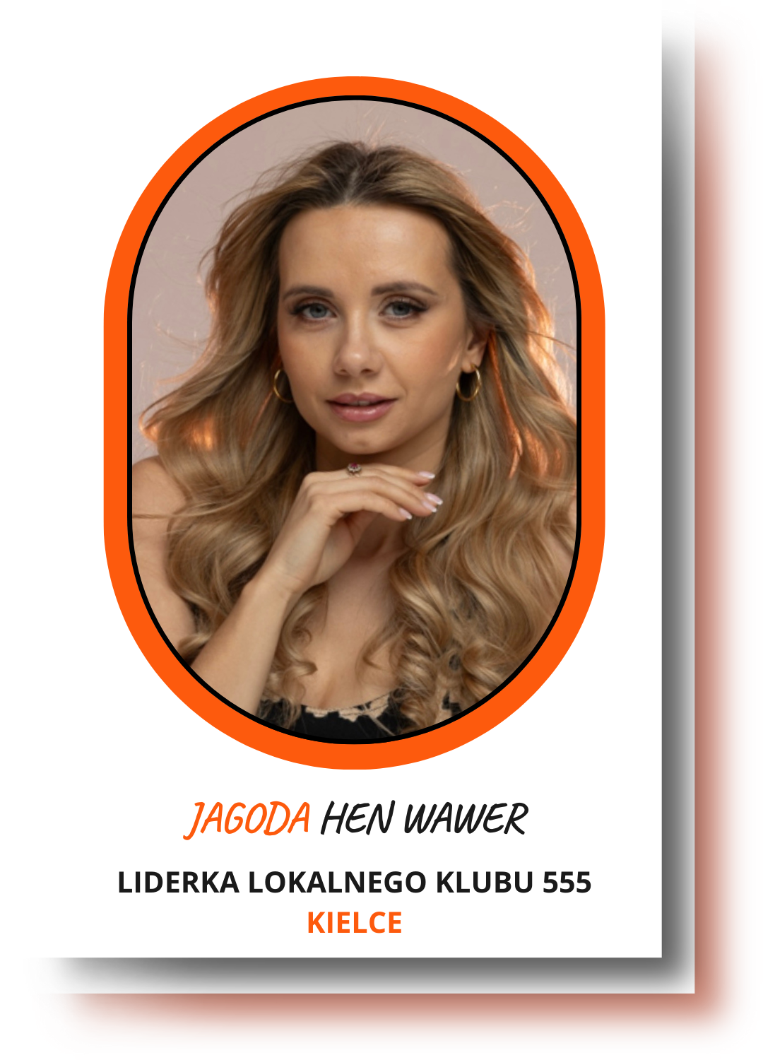Poznaj Lidera lokalnego Klubu 555 - Jagoda Hen Wawer