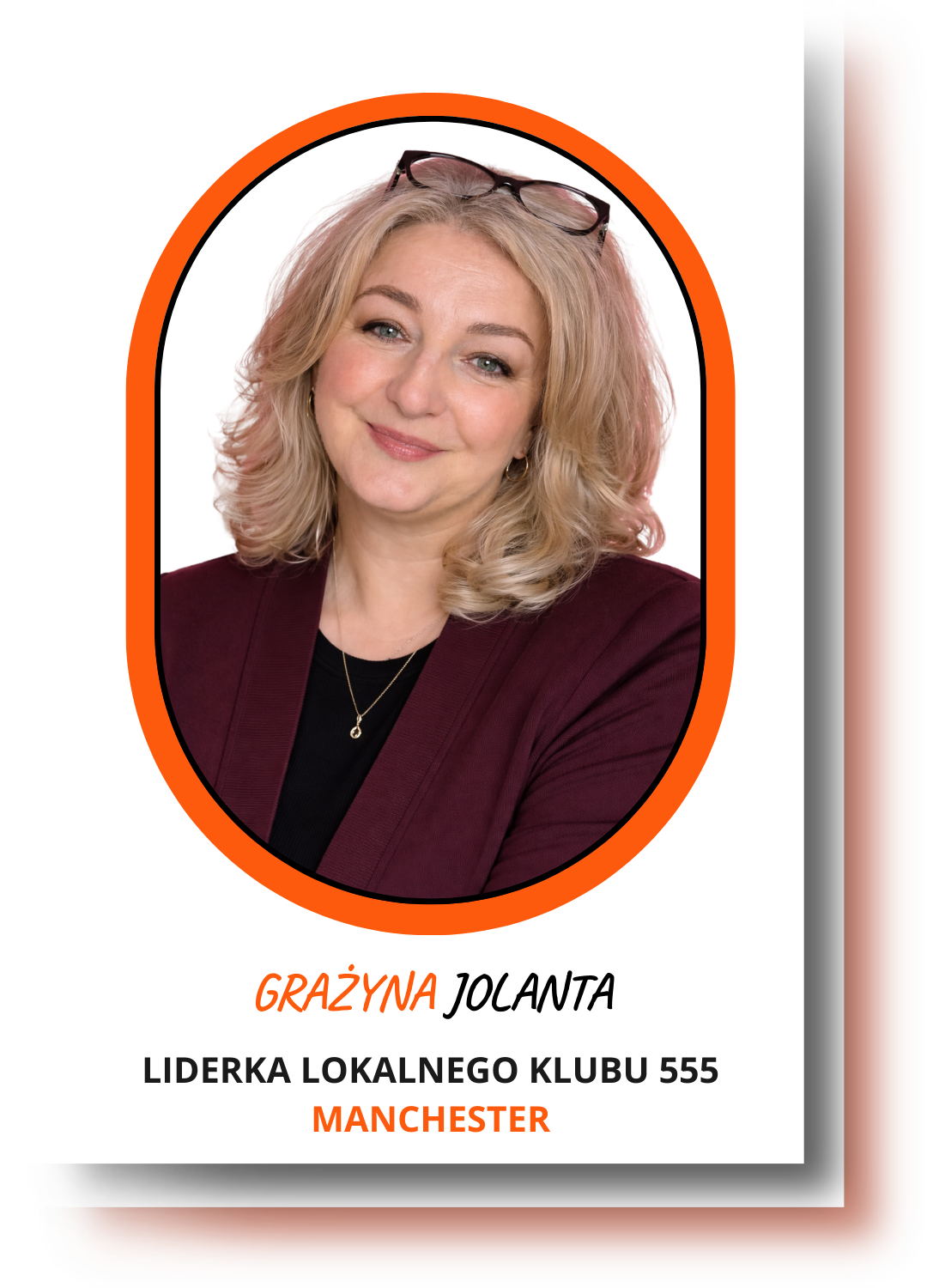 Poznaj Lidera lokalnego Klubu 555 - Grażyna Jolanta