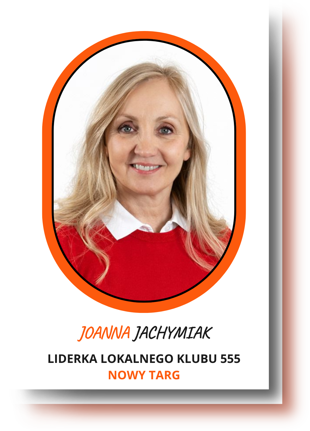 Poznaj Lidera lokalnego Klubu 555 - Joanna Jachymiak