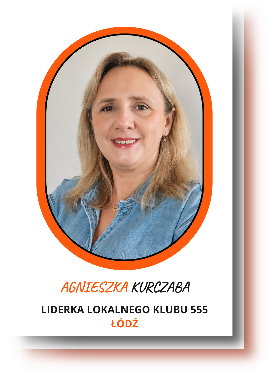 Poznaj Lidera lokalnego Klubu 555 - Agnieszka Kurczaba