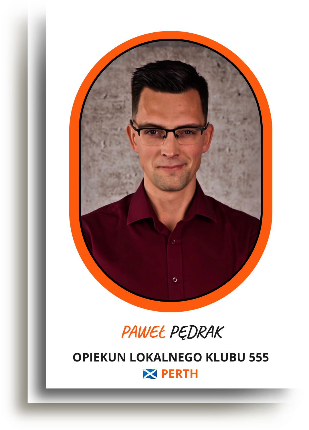 Poznaj Lidera lokalnego Klubu 555 - Paweł Pędrak