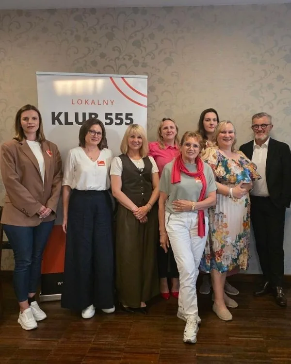 Uczestnicy warsztatu Lokalnego Klubu 555 w Osjakowie